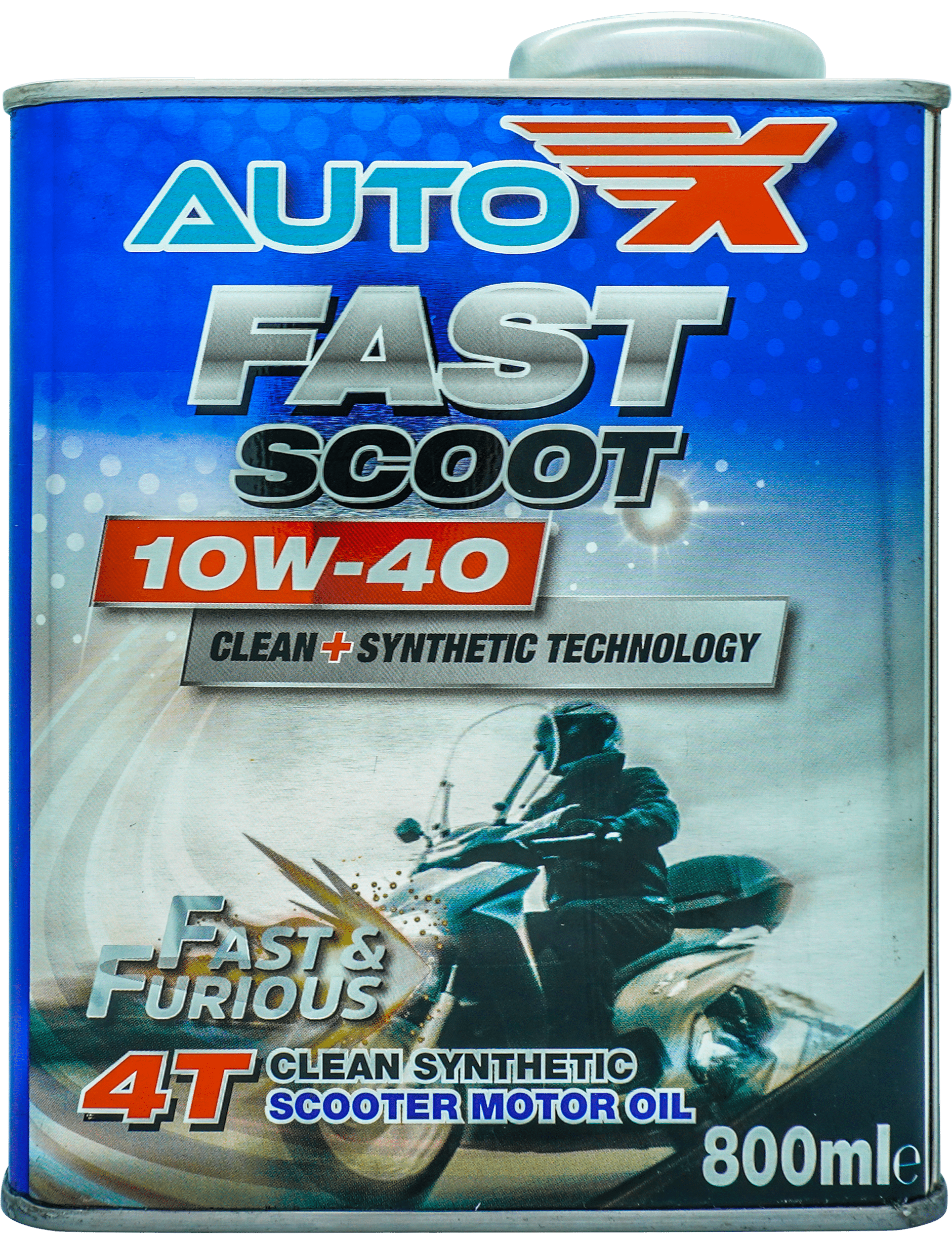 Dầu nhớt xe tay ga AutoX Fast Scoot 4T 10W40