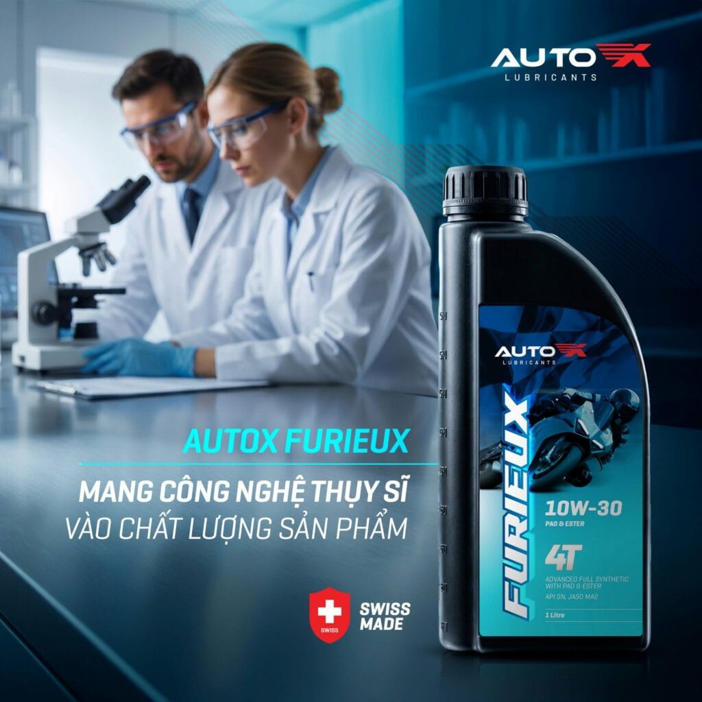 Furieux 4T - Dầu nhớt Thụy Sĩ